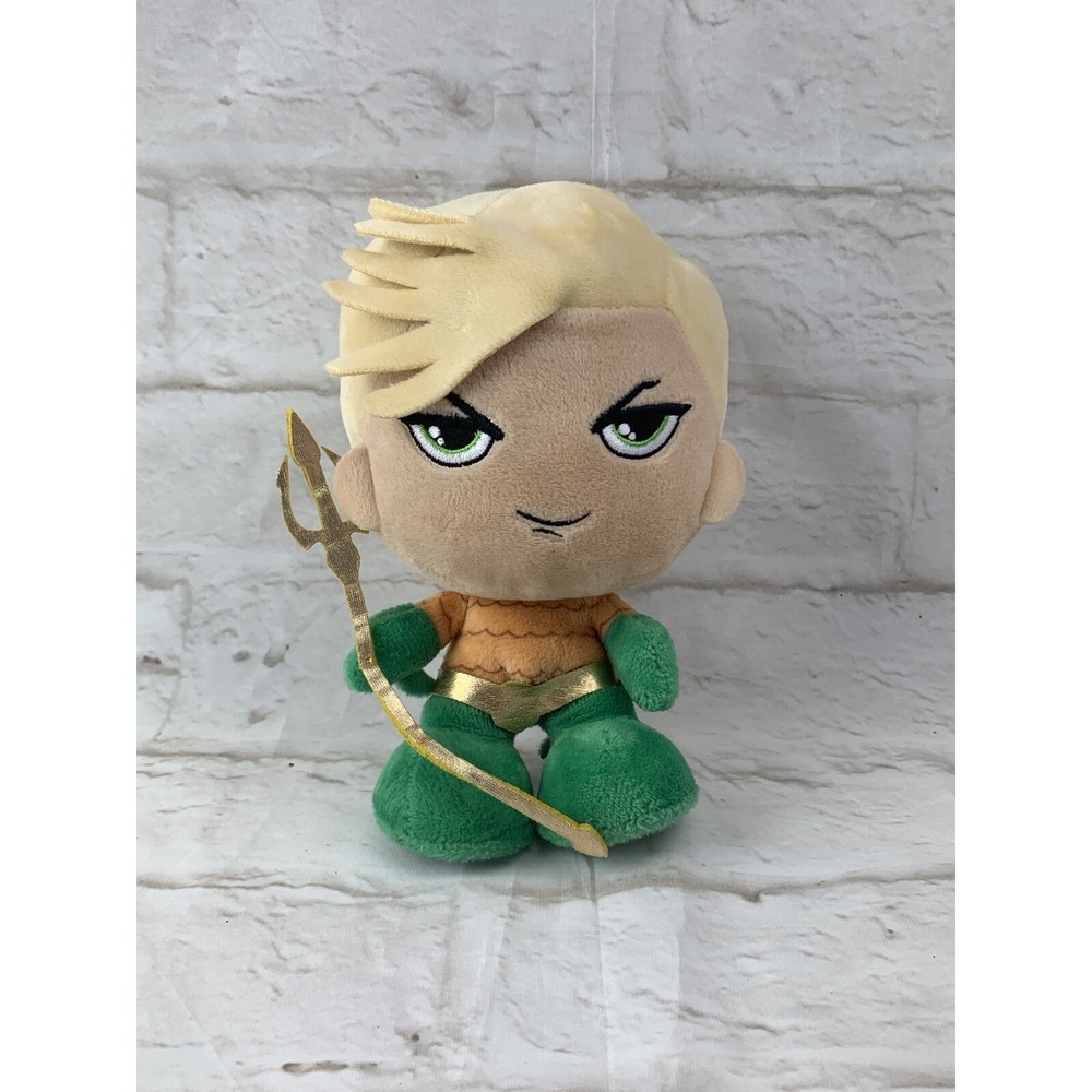 DC Comics 7" Inch Aquaman Collectible Plush Se7en20 Super Hero Stuffed Doll Toy